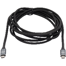 Кабель Digma D-Type-C-USB3.2-3m D-TYPE-C-USB3.2-100W-4K-3M 3м черный