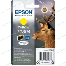Картридж струйный Epson C13T13044012 желтый для Epson SX525WD/SX535WD/B42WD/BX320FW/BX625FWD/BX635FWD/WF-7015/7515/7525 (10.1мл)
