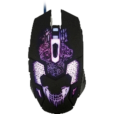 Мышь проводная Qumo Annihilator M04 черный, 3200 dpi, USB, кнопки - 6