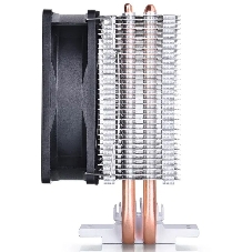 Кулер для процессора DEEPCOOL ICE EDGE MINI FS V2.0 синий, 80 мм, алюминий/медь, 2200 об/мин, 24.7 дБ, 3 pin, 100 Вт, 112 мм