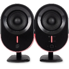 Акустическая система Оклик OK-303A 2.0 черный 20Вт BT