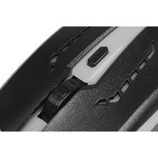 Мышь проводная Defender Hit MB-601 черный, 1200 dpi, USB, кнопки - 4