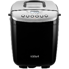 Хлебопечка Kitfort KT-309 чёрный, 850 Вт, 1.5 кг, 16 программ