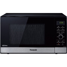 Микроволновая печь Panasonic NN-SD38HSZPE черный/серебристый, 23 л, 1000 Вт, переключатели - сенсор, поворотный механизм
