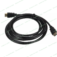 Кабель аудио-видео High Speed ver.1.4 HDMI (m)/HDMI (m) 3м. позолоченные контакты черный