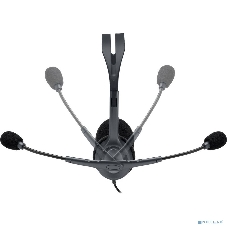 Гарнитура Logitech H111 чёрный, проводная, 3.5 мм