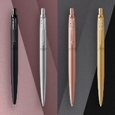 Ручка шариковая Parker Jotter Monochrome XL SE20 (CW2122756) Stainless Steel, M, синие чернила, подарочная коробка