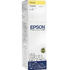 Чернила оригинальные C13T664498 (664 Y) для Epson, желтый, 6500 к., 70 мл.