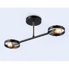 Светильник Ambrella light TR8225/2 BK/SB черный/бронза E27/2 max 40W 510*165*190