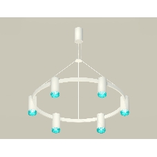 Светильник Ambrella light XB9021202/6 SWH/BL белый песок/голубой MR16 GU5.3 (С9021, N6153)