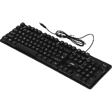 Клавиатура проводная Defender Arx GK-196L RU, USB, черный