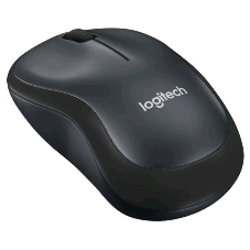 Мышь беспроводная Logitech M220 SILENT черный/серый, 1000 dpi, радиоканал, USB, кнопки - 3