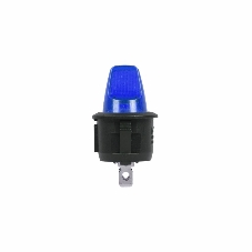 Выключатель клавишный Rexant круглый 250V 6А (3с) ON-OFF синий