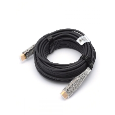 Кабель HDMI 10 м (HIGH speed, Metal gold, Optical) 8K VER 2.1 Кабель HDMI 10 м (HIGH speed, Metal gold, Optical) 8K VER 2.1