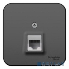 Розетка компьютерная Schneider-electric BLNIA045006 Blanca О/У RJ45, кат.5E, антрацит