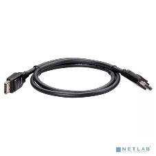Кабель соединительный DisplayPort v2.1 40Gbps, 8K@60Hz, 1 м, медь, VCOM CG651-1.0