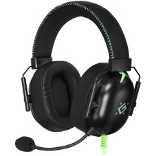 Гарнитура Defender Toxic чёрный, проводная, USB / mini jack 3.5 мм, подсветка