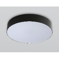 Потолочный светодиодный светильник Ambrella light FZ1360 BK черный IP20 40W 3000-6500K 390*80 (ПДУ ИК)