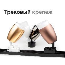 Насадка для корпуса светильника N7160 FR/CL белый матовый/прозрачный D70*H33mm Out20mm MR16