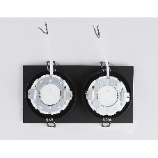 Светильник Ambrella light TN51920/2 BK черный GX53 max 12W 220*115*23
