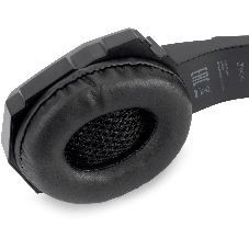 Гарнитура Oklick HS-L355G чёрный, проводная, 3.5 мм, подсветка