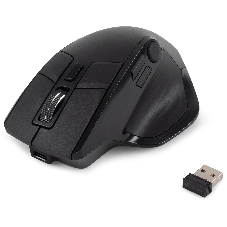 Мышь беспроводная Oklick 502MW черный, 2400 dpi, радиоканал, Bluetooth, USB, кнопки - 9