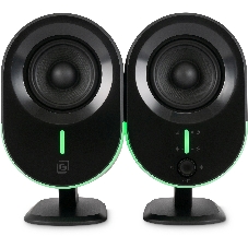 Акустическая система Оклик OK-303A 2.0 черный 20Вт BT
