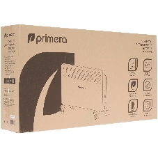 Конвектор электрический Primera Ram PHP-2008-MXR, белый, 2000 Вт, 25 м2, термостат