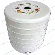 Сушилка для овощей Великие реки Ветерок-2 6 поддонов белая