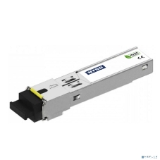 Оптический трансивер NTSS Модуль SFP, 1,25 Гбит/с, разъем SC, рабочая длина волны 1550/1310нм, SM, WDM, дальность до 3км, ОБ 6дБ, DDM NTSS-SFP-1.25G-53-3SD