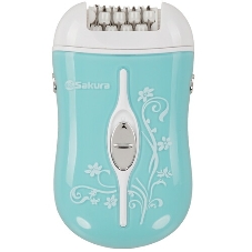 Эпилятор Sakura SA-5540SBL 2нас+бритва 2скор аккум