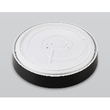 Потолочный светодиодный светильник Ambrella light FZ1360 BK черный IP20 40W 3000-6500K 390*80 (ПДУ ИК)