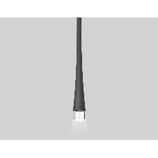 Светильник трековый светодиодный GV1637 BK черны IP20 6W 4200K 48V 38° D36*1500