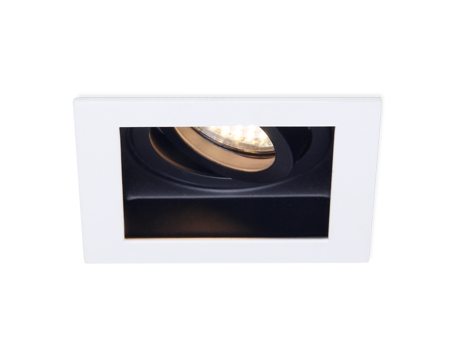 Светильник Ambrella light TN181 WH/BK белый/черный GU5.3 100*100*40