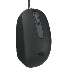 Мышь Logitech M86 черный оптическая 1000dpi USB для ноутбука (910-007661)