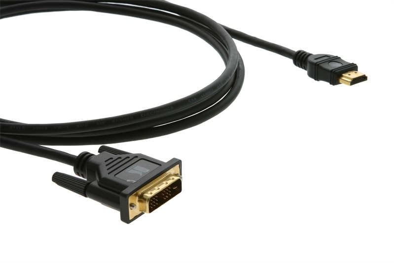 Кабель Kramer C-HM/DM-6 HDMI-DVI (Вилка - Вилка), 1,8 м