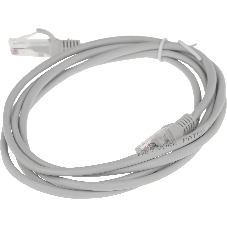 Патч-корд Premier 5-970 1 Гбит/с UTP 4 пары cat.5e CCA molded 2м серый RJ-45 (m)-RJ-45 (m)
