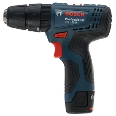 Дрель-шуруповерт Bosch GSB 120 Li, 12 В, 2 Ач, 30 Нм, щеточный