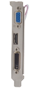 Видеокарта Afox PCI-E 3.0 AF610-2048D3L5-V3 NVIDIA GeForce GT 610 2Gb 64bit GDDR3 810/1333 DVIx1 HDMIx1 CRTx1 HDCP Ret low profile