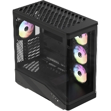 Компьютерный корпус Formula V Line Crystal U9 PA Black, ATX, TYPE-C*1, USB3.0*2, Curved Glass, SIDE 3x PERFORMANCE ARGB, REAR 1x PERFORMANCE ARGB