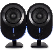 Акустическая система Оклик OK-303A 2.0 черный 20Вт BT