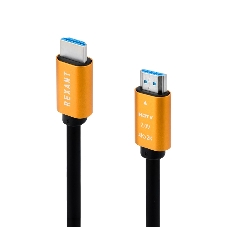 Кабель Rexant HDMI - HDMI 2.0, 2 м Gold