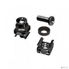 Комплект крепежа NTSS винт+шайба+гайка M6x16 черный 60шт NTSS-M6x16(60)-BL