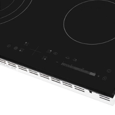 Встраиваемая электрическая панель Samsung NZ64T3536DK/WT 59 x 50.5 x 5.2 см., электронное управление, 15 степеней мощности, автоматическое отключение, защита от детей, блокировка управления, дисплей, 4 конфорки, 2 с зоной расширения, рамка из нержавеющей стали, корпуса черный