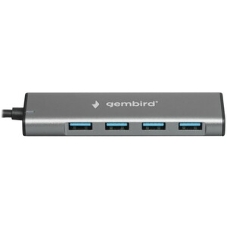 USB-концентратор Gembird UHB-U3P7-02, USB Type-C 3.1, 7хUSB, USB Type-C