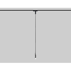 Светильник трековый светодиодный GV1637 BK черны IP20 6W 4200K 48V 38° D36*1500