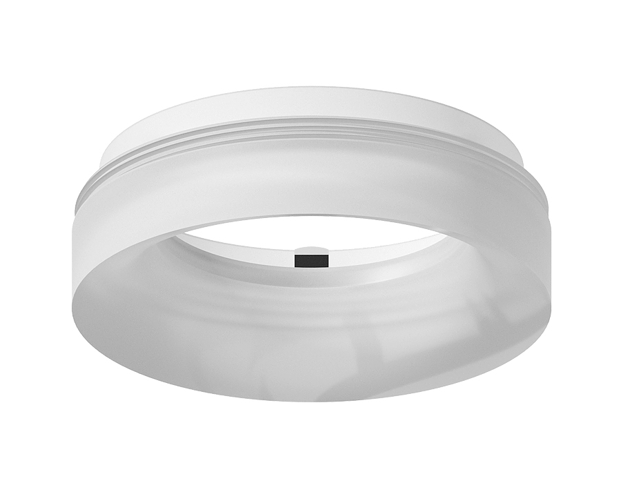 Насадка для корпуса светильника N7165 FR белый матовый D70*H28mm Out15mm MR16
