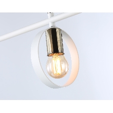 Светильник Ambrella light TR8228/3 WH/SB белый/бронза E27/3 max 40W 660*165*300