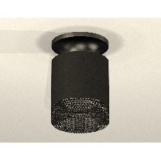 Светильник Ambrella Light XS7402064 SBK/PBK/BK черный песок/черный полированный/тонированный MR16 GU5.3 (N7926, C7402, N7192)