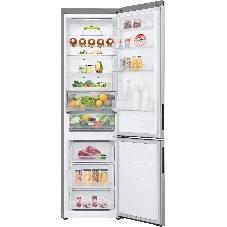 Холодильник LG GC-B509ANMW 2-хкамерн. серый инвертер